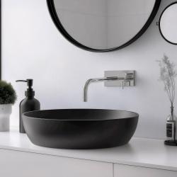 Waterevolution Flow Unterputz-Waschtischbatterie mit Abdeckplatte, Chrom, Auslauf 15cm T1161B01-15