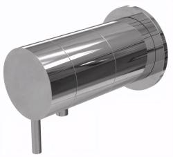 Waterevolution Flow Einbau-Duschthermostat mit runder Rosette, Chrom T142TB01