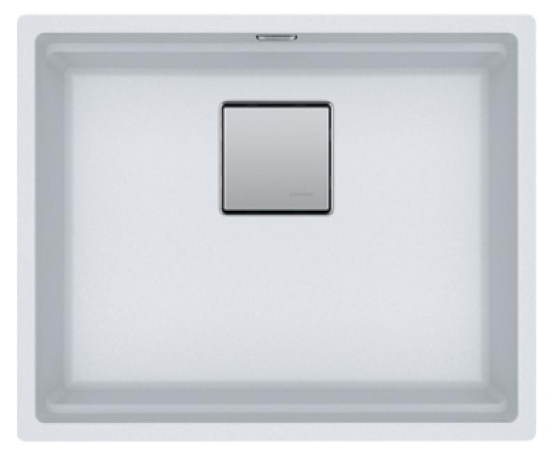 Franke Kubus KNG 110.52  52x42 Küchenspüle Weiß Granit Unterbau 125.0512.506