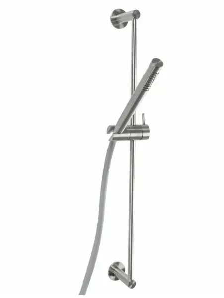 Waterevolution Flow Duschstangen-Set mit Handbrause 800mm Edelstahl T1661IE