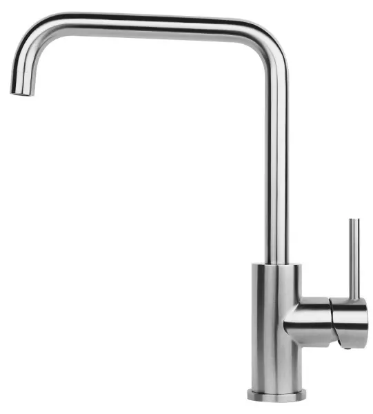 Reginox Logan Inox Küchenarmatur mit schwenkbarem Auslauf, komplett Edelstahl R31797