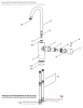 Waterevolution Flow wastafelkraan hoog model chroom T1121F01