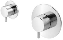 Waterevolution Flow Einbau-Duschthermostat mit 1 Absperrventil Chrom 1208920980