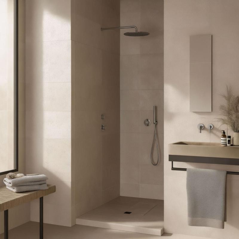 Waterevolution Flow Einbau-Duschthermostat mit 1 Absperrventil Chrom 1208920980