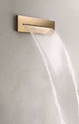 SB Einbau-Wasserfall-Badewanneneinlauf PVD Gold 1208953545