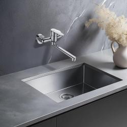 AquaTrimo Schubert Einhebel-Küchenarmatur Chrom 21ST7076CM