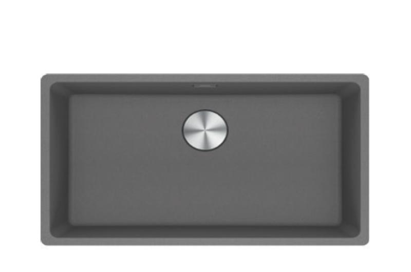 Franke Maris MRG 110-72 Fragranite Stein Grau Unterbau-Spüle
