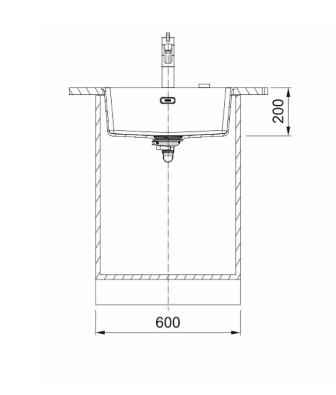 Franke Maris MRG 110-52 Fragranite Auster Unterbau-Spüle