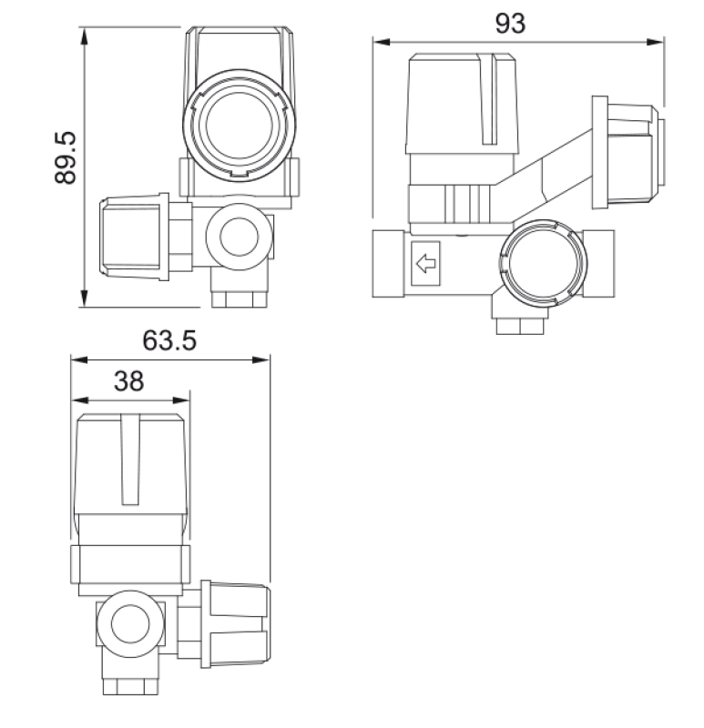 Franke Maris Wasser-Hub 4L Boiler 3-in-1 mit Touch elektronischem kochendem Wasserhahn Chrom mit Wasser-Hub Bypass 1208957947