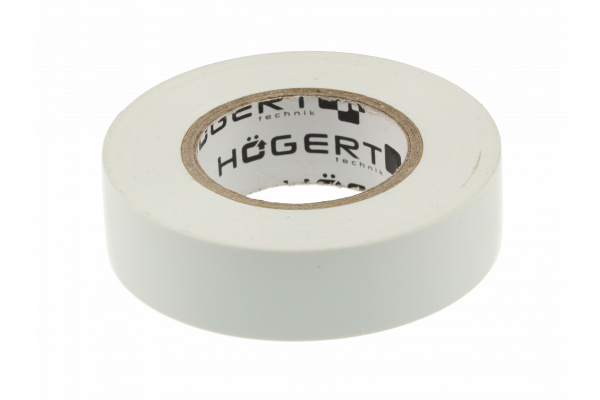 Hoegert Isolierband 0,13 mm x 19 mm x 20 m weiß 1208959571