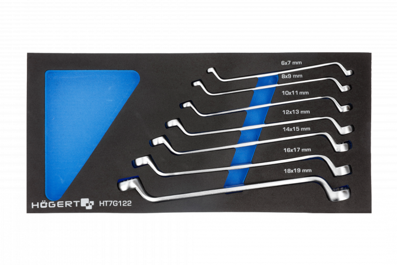 Hoegert Doppelschlüssel-Set mit offenem Ende 1208962032