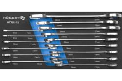 Hoegert Kombinationsschlüssel-Set 15-teilig technischer Schaum 1208962052