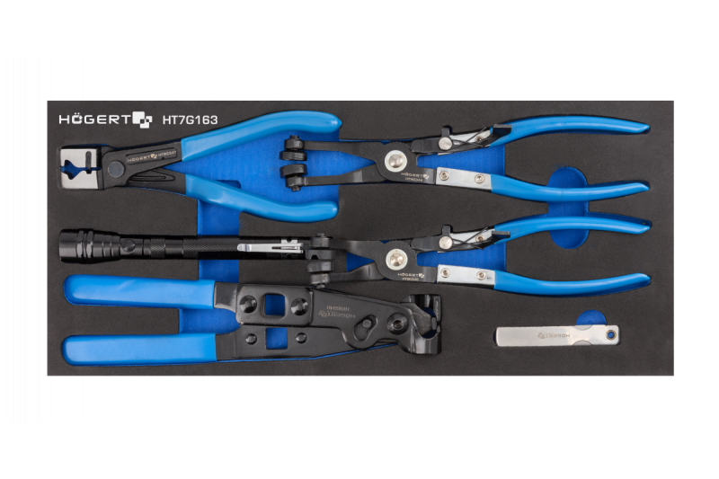 Hoegert Pliers for crimping bands 5 pcs. 1208962069