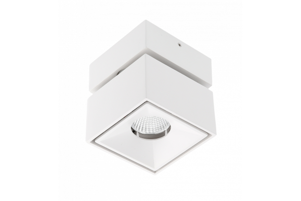 Decor LED-Leuchte BIANCO 8W 680lm AC220-240V 50/60 Hz PF>0 9 Ra≥80 IP20 IK06 36° 4000K quadratisch weiß 1208962669