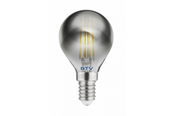 LED-LICHTQUELLE, FILAMENT GRAU, A-G, G45, 2700K, E14, 4,0W, AC220-240V, 360°, 300lm, 44mA 1208962782