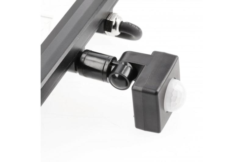 LED-Flutlicht iNEXT mit Bewegungssensor 30 W 2400 lm, PF>0,9, RA>80, IP65, 120°, 6400 K, schwarzes Gehäuse 1208962860