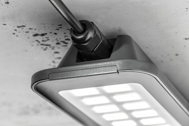 FixtureLED LUNAR, 40W, 4000lm, AC85-265V, IP66,60cm, 60 °, RA> 80, PC / GLAS, 4000K 1208962942