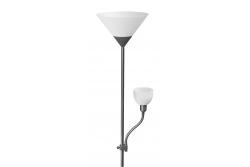 Decor Stehlampe BENFICA 2 max 60W - E27 max 40W - E14 AC220-240V 50/60Hz grau 1208963347