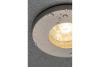 Ceiling spot light fixture MAREA recessed, IP54/IP20, round, inox