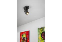 Decor Deckenleuchte BLINK AC220-240V 50/60 Hz GU10 max. 20W IP20 einfarbig schwarz 1208963840