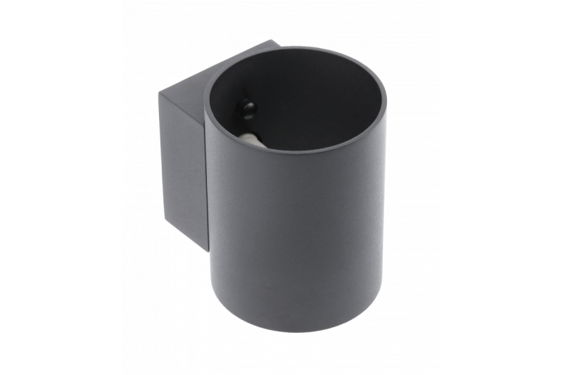 Decor Wandbefestigung CAMPIONE Aluminium G9 IP20 max. 40W IP20 rund schwarz 1208963851