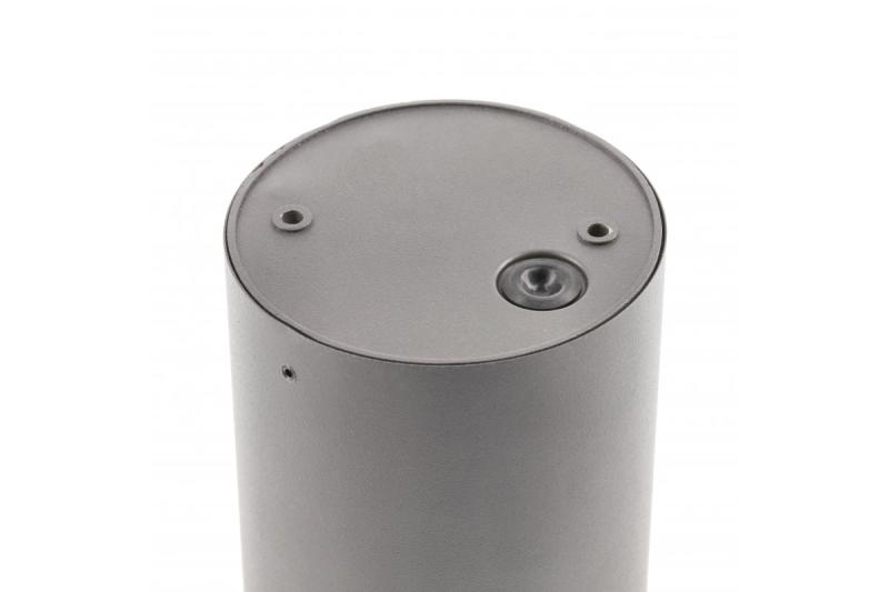 Decor Deckenleuchte LENTO Alum 100x130 IP54 MAX.35W rund Graphit 1208963924