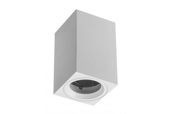 Decor Lampenoberfläche montiert SENSA MINI Aluminium 70x70x115 IP20 max 50W quadratisches weißes Gehäuse. 1208964014