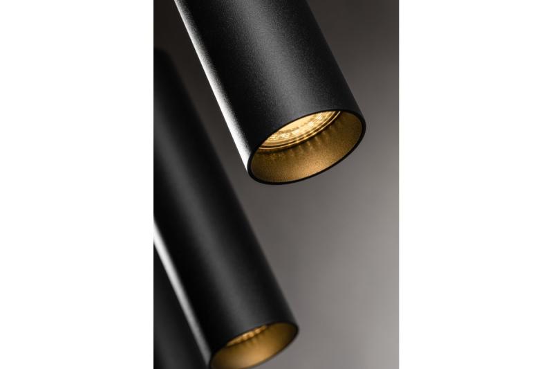 Decor Hängende Leuchte TRESOS II 3xGU10 Aluminium IP20 max. 3x20W Schwarz 1208964030
