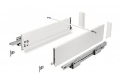 AXISPRO push to open 400mm drawer white - medium H116 1208964493