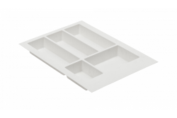 Decor Cutle Besteckkasten Einsatz für Küchenlade 400 Weiß 1208966373