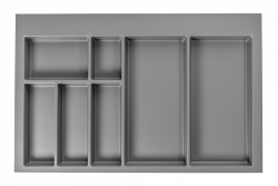 Decor Cutle Besteckkasten Einsatz für Küchenschublade 800 Anthrazit 1208966380