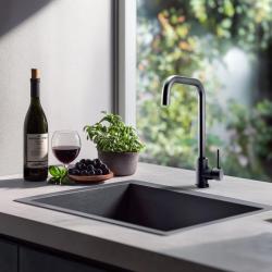 Pure.Sink Elite Steel Pure Küchenarmatur PVD Gun Metal PS8010-61.