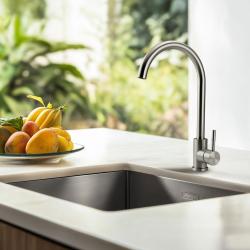 Pure.Sink Elite Steel Stream Küchenarmatur Edelstahl PS8044-02