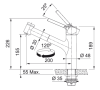 Franke Taros Neo Massief RVS Keukenkraan met Uittrekbare  Handdouche 115.0596.386