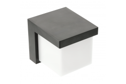 TROPEA LED-Leuchte 10W, 900lm, IP54, AC220-240V, 50/60Hz, 4000K, schwarz