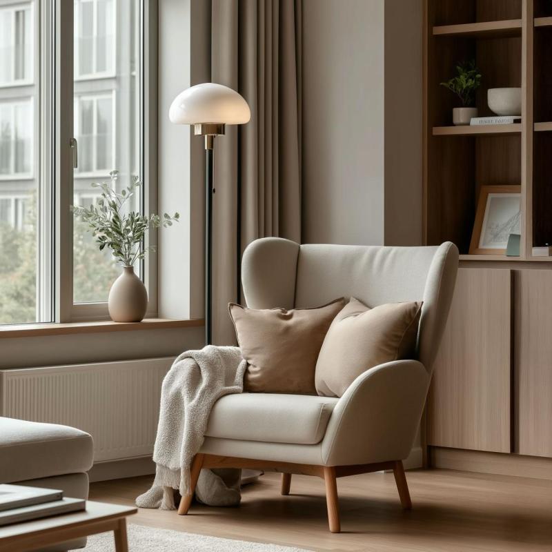 Stehlampe LAMIA, 9362, max.250V, 50/60Hz, 1*E27, max.40W, IP20, Durchmesser 30, 6 cm, schwarz/gold