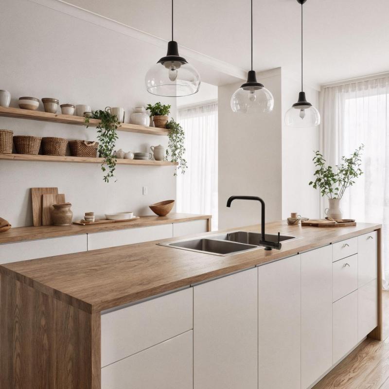 Graniteland Serenity Küchenarmatur Schwarz mit Einklappbarem Auslauf 1208969533