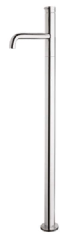 Wasserevolution Flow freistehende Badewannenarmatur Gun Metal T134GME