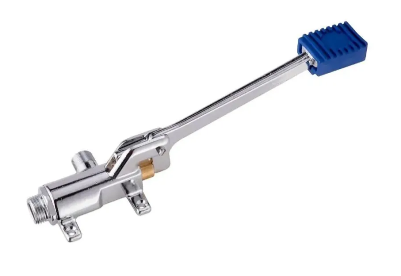 PB Pedal Line Fußpedal Chrom für Boden- oder Wandmontage 1208969729