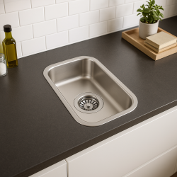 Banka IB1530 Edelstahl Spülbecken 146 x 296 mm Unterbau 1208970041