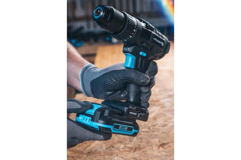 HÖGERT wiederaufladbarer Akku 2 Ah 18 V.