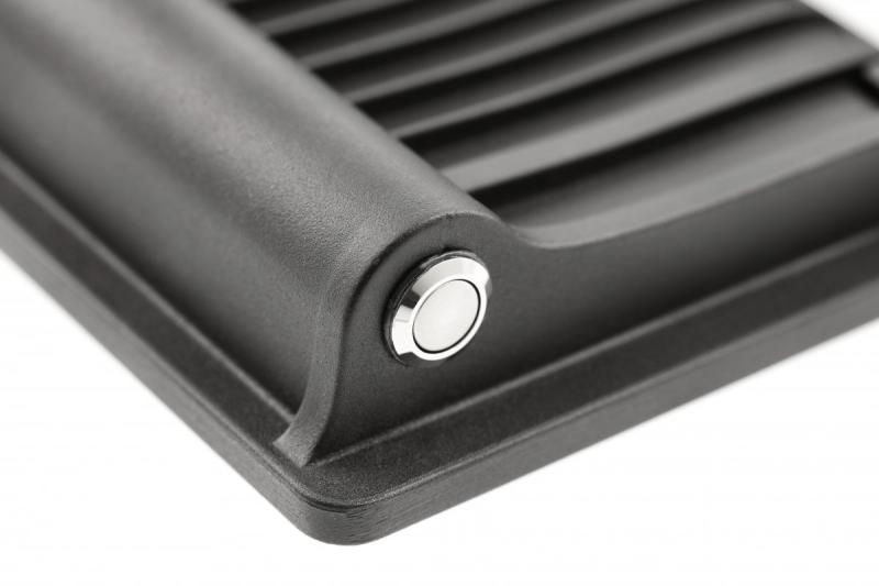 Flutlicht LUMOS II, LED, 2000lm, 6400K, 2600mAh austauschbar, IP65, schwarz