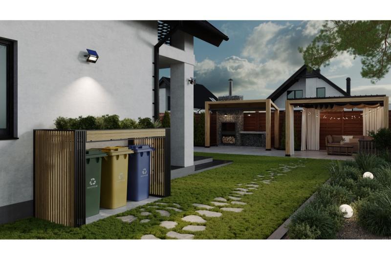 Flutlicht LUMOS II, LED, 2000lm, 6400K, 2600mAh austauschbar, IP65, schwarz