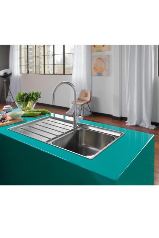 Franke Maris Slim J Küchenarmatur Chrom mit Ausziehbarem Auslauf 115.0728.388