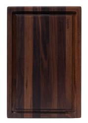 Woodsea Butcher Groove L - Walnussholz Schneidebrett mit Saftrinne 60x45 cm 1208971536