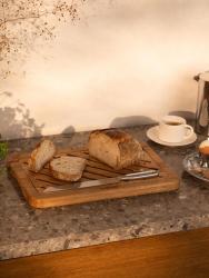 Woodsea Brotbrett Eiche - Eichenholz Brotbrett Eiche 45x30cm 1208971538