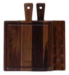 Woodsea Dunes Walnuss M - Walnussholz Dunes Schneidebrett 34x26 cm 1208971548