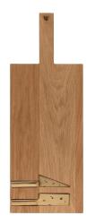Woodsea Käse Eiche M - Eichenholz Käsebrett 55x20cm 1208971556
