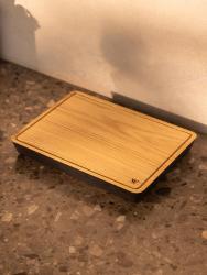 Woodsea Steak- Eichenholz Steak Schneide- und Servierbrett 270 × 195 mm 1208971568