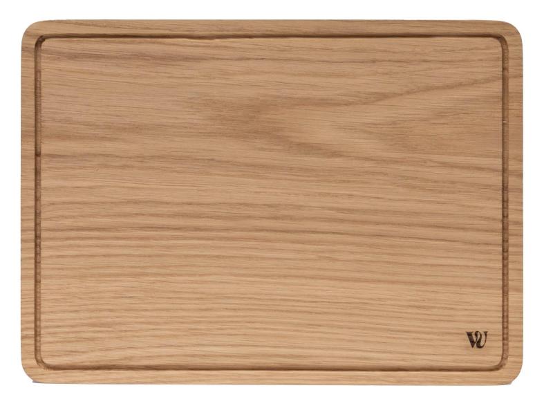 Woodsea Steak- Eichenholz Steak Schneide- und Servierbrett 270 × 195 mm 1208971568